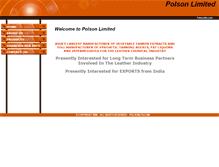 Tablet Screenshot of polsonltd.com